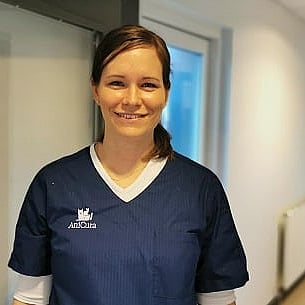 Foto af Maria Larsen, Dyrlæge