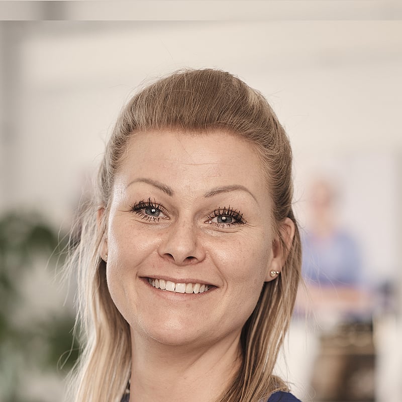 Foto af Rikke, Fagveterinærsygeplejerske I Rehabilitering