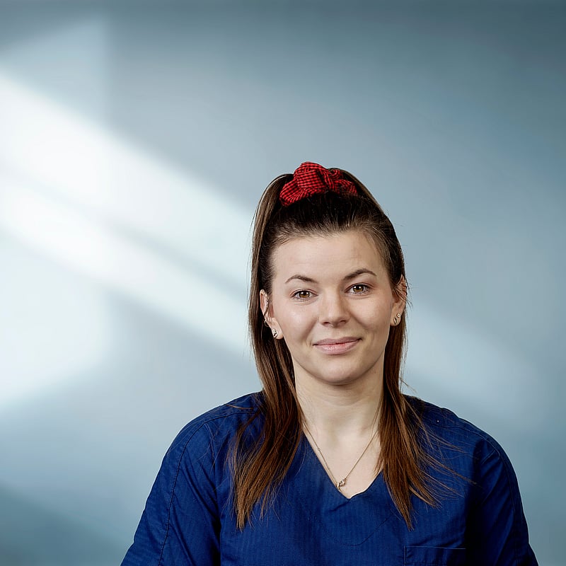 Foto af Jeanette Gyberg, Veterinærsygeplejersker
