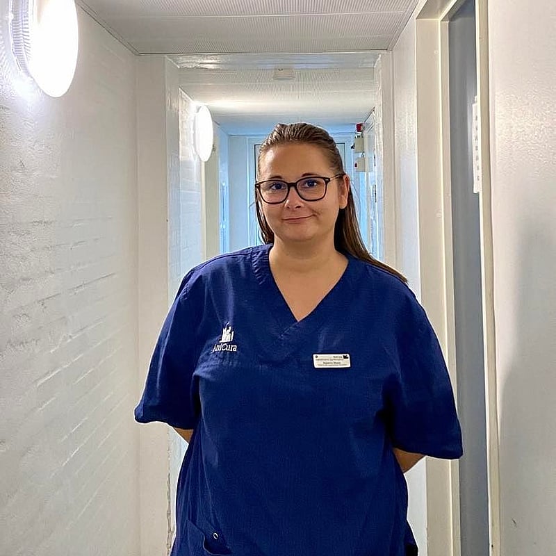 Foto af Rebecca, Veterinærsygeplejersker
