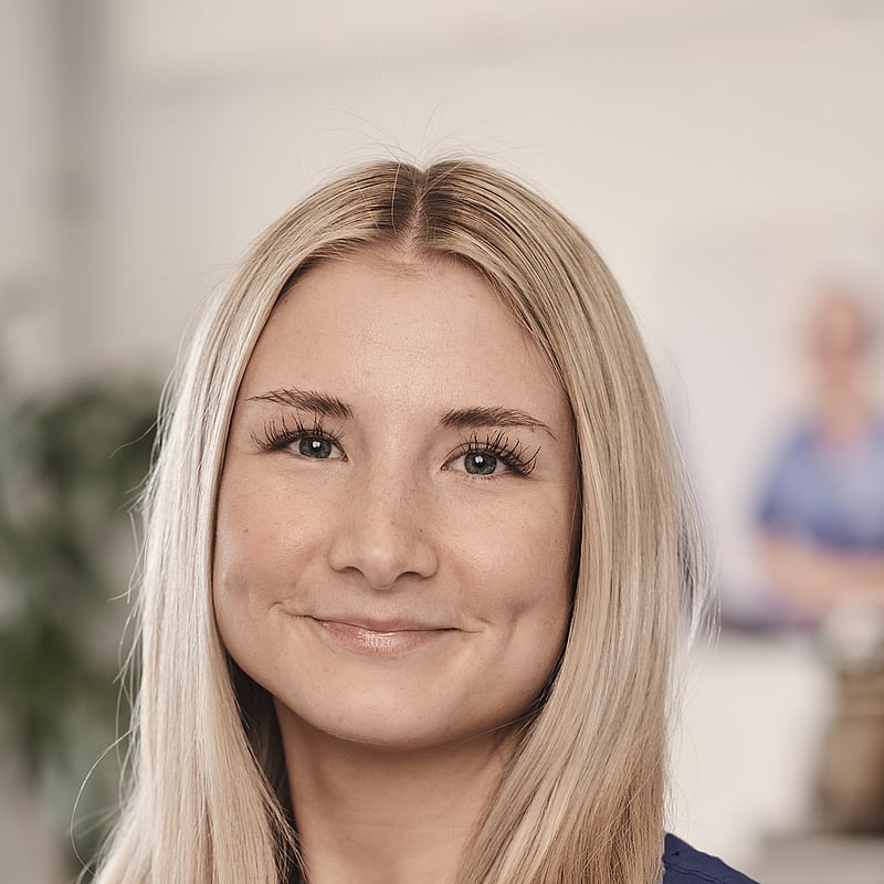 Foto af Sofie, Veterinærsygeplejerskeelev
