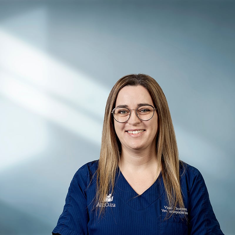 Foto af Vicki Thuesen, Veterinærsygeplejersker