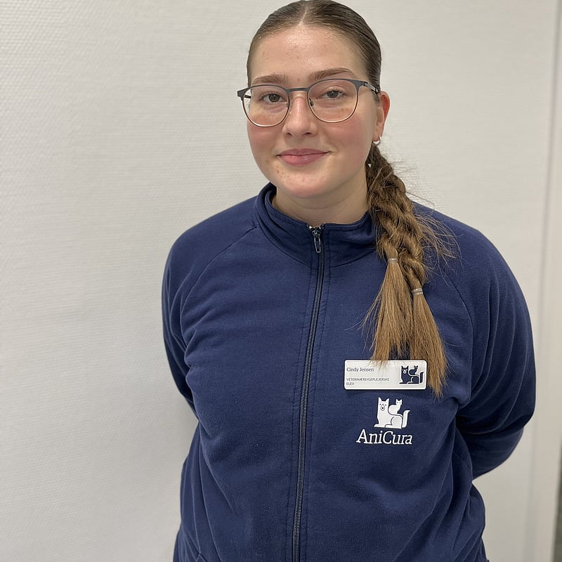 Foto af Cindy Gammelager Jensen, Veterinærsygeplejerskeelev
