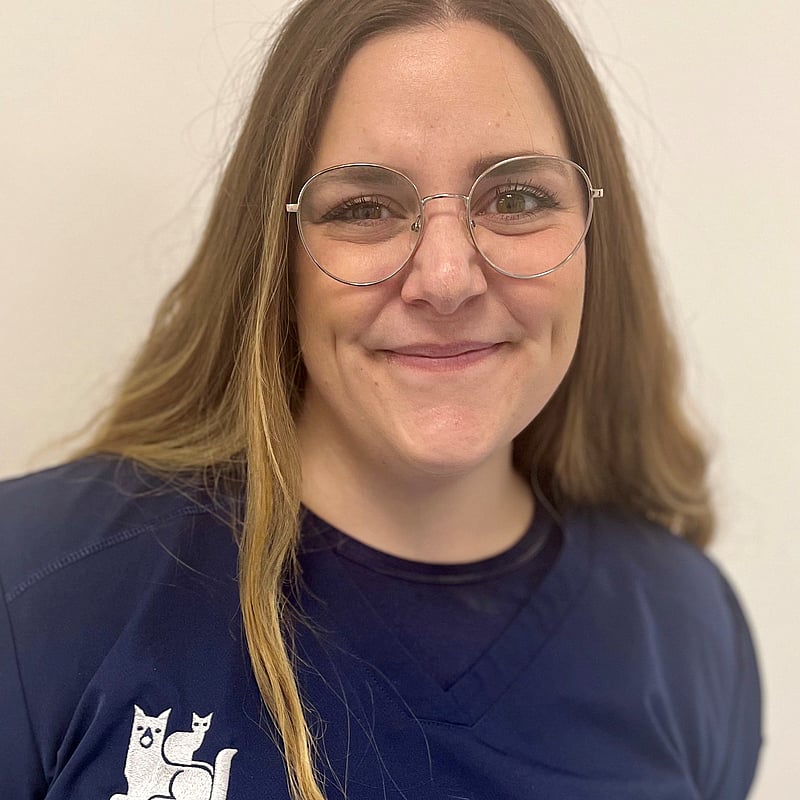 Foto af Pernille, Veterinærsygeplejerskeelev