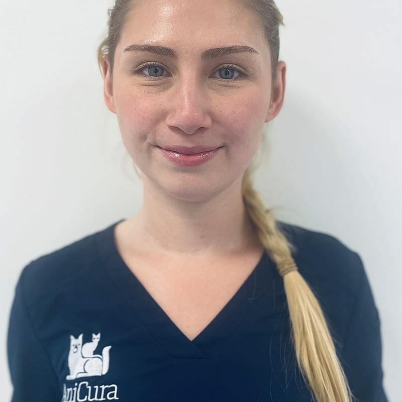 Foto af Rosa, Veterinærsygeplejerskeelev