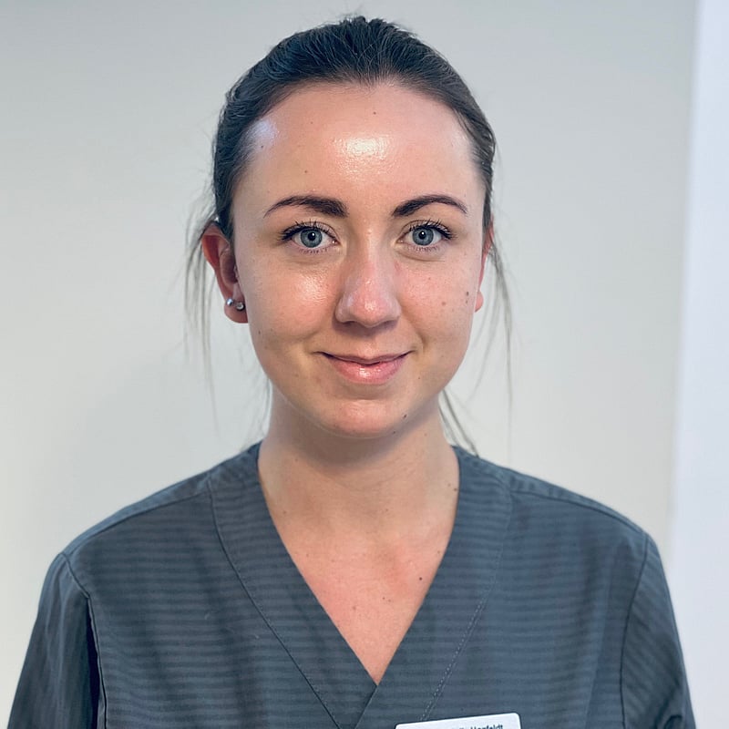 Foto af Julie, Veterinærsygeplejersker