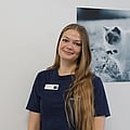 Foto af Linnea, Veterinærsygeplejerskeelev