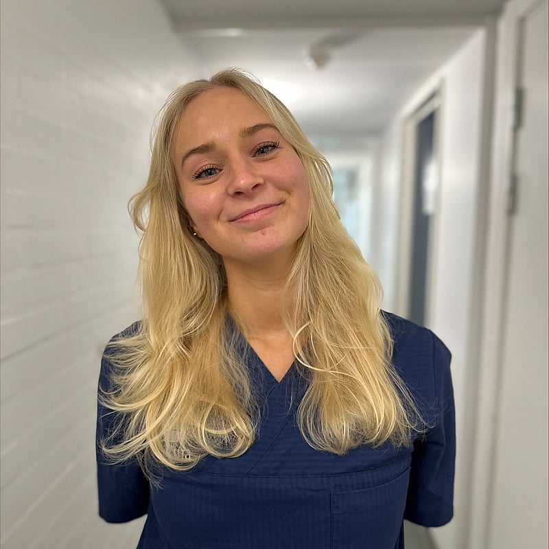 Foto af Emilie, Veterinærsygeplejerske