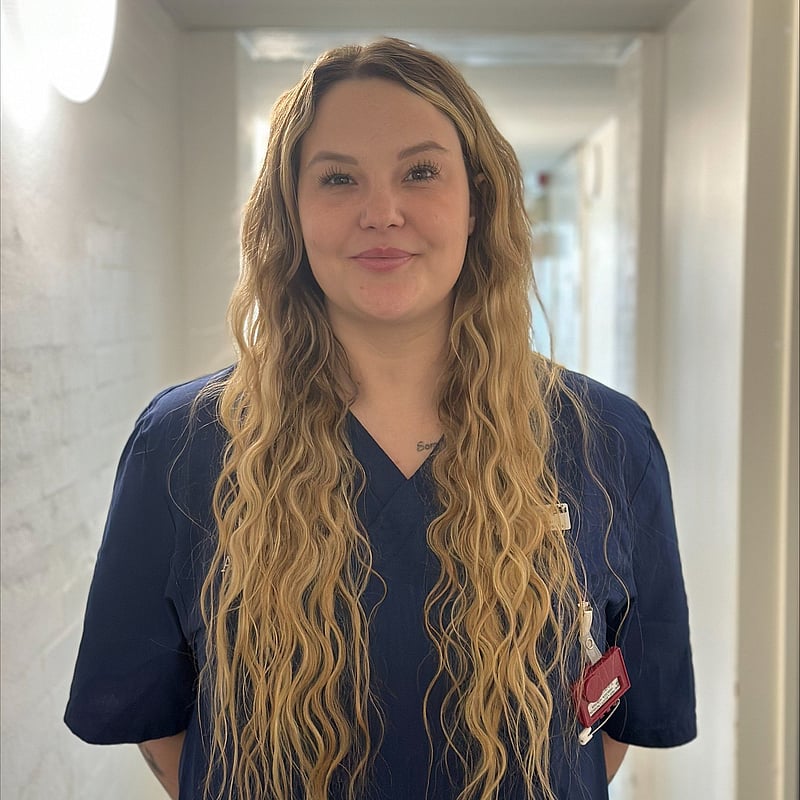 Foto af Trine, Veterinærsygeplejerske