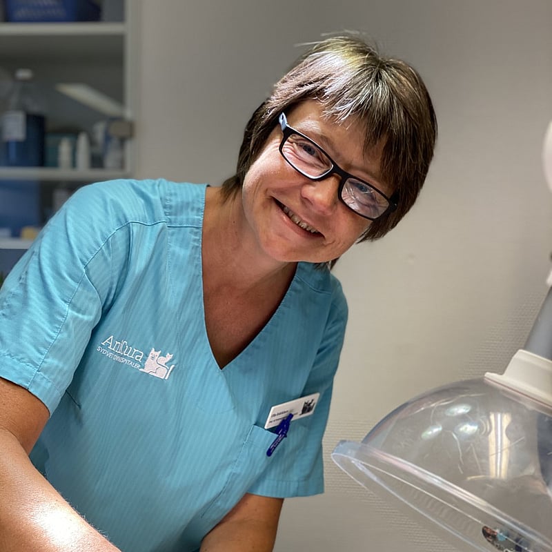 Foto af Ulla Eskildsen, Veterinærsygeplejersker