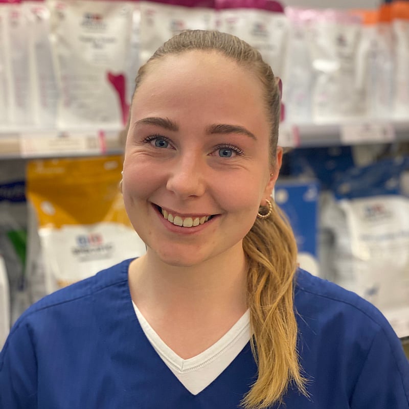 Foto af Julie Øgendahl, Veterinærsygeplejersker