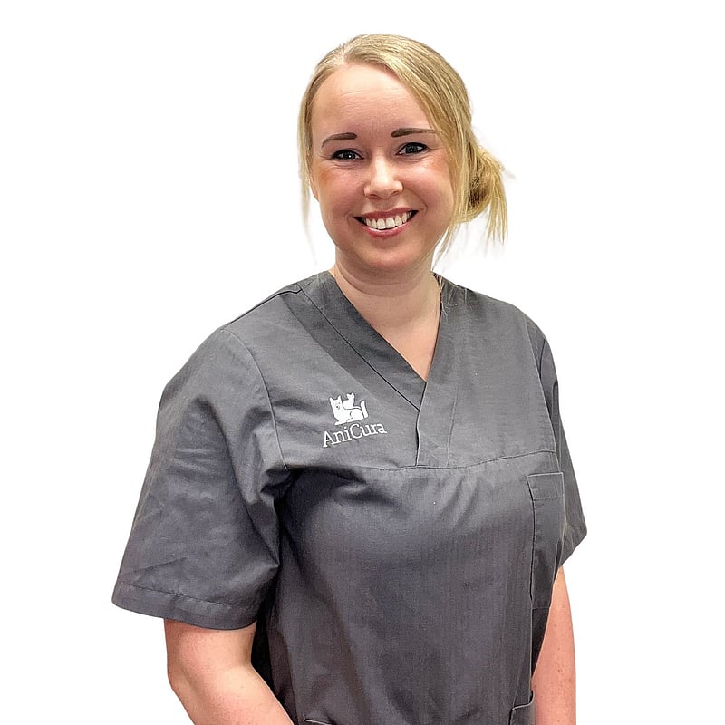 Foto af Sarah, Veterinærsygeplejersker