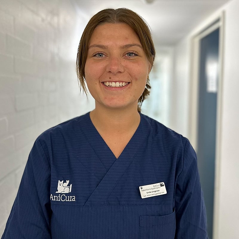 Foto af Emilie, Veterinærsygeplejerske