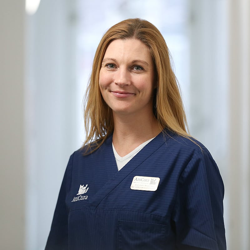 Foto af Camilla, Veterinærsygeplejersker