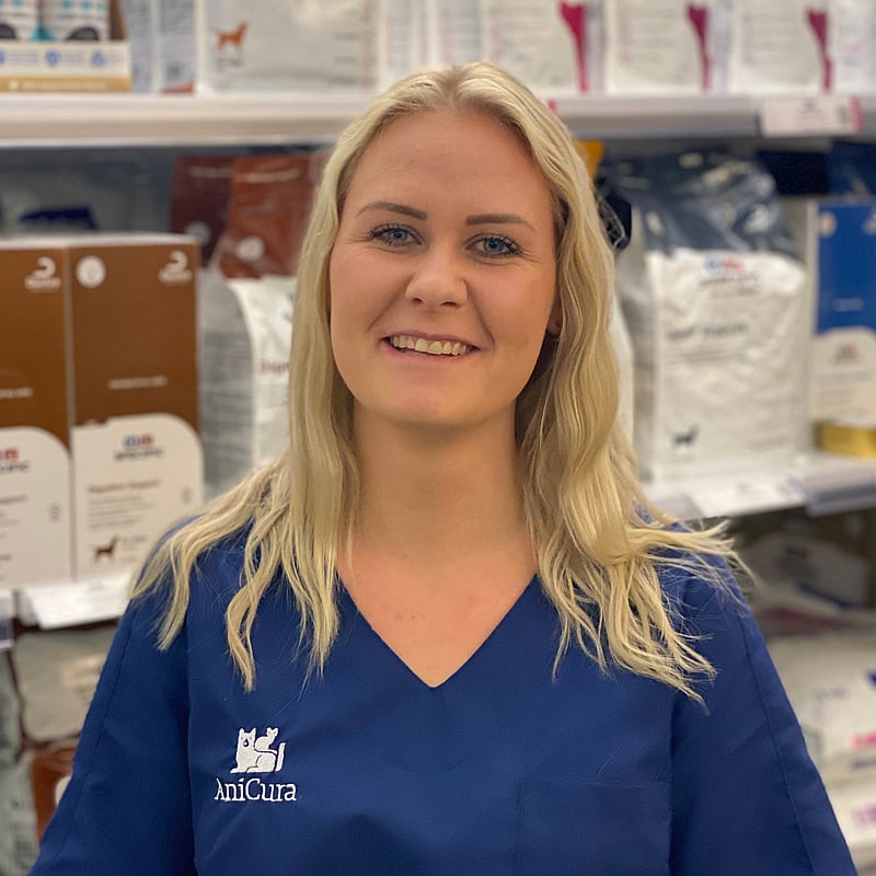 Foto af Signe Tychsen, Veterinærsygeplejerske