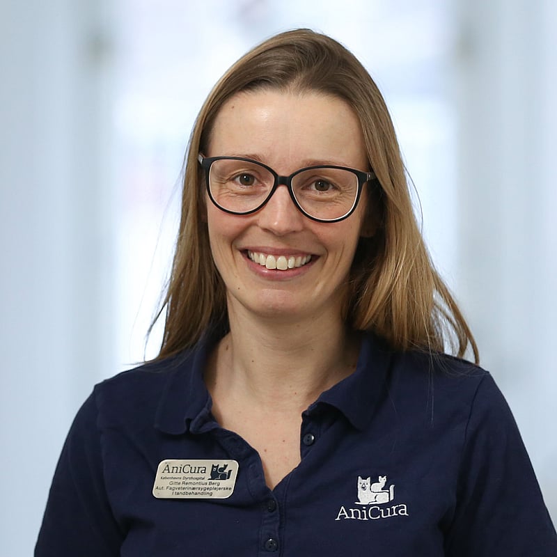 Foto af Gitte, Veterinærsygeplejersker