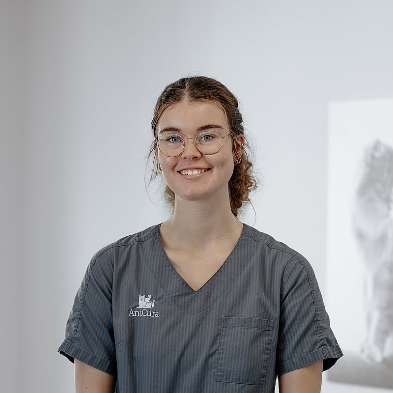 Foto af Kristine, Veterinærsygeplejerskeelev