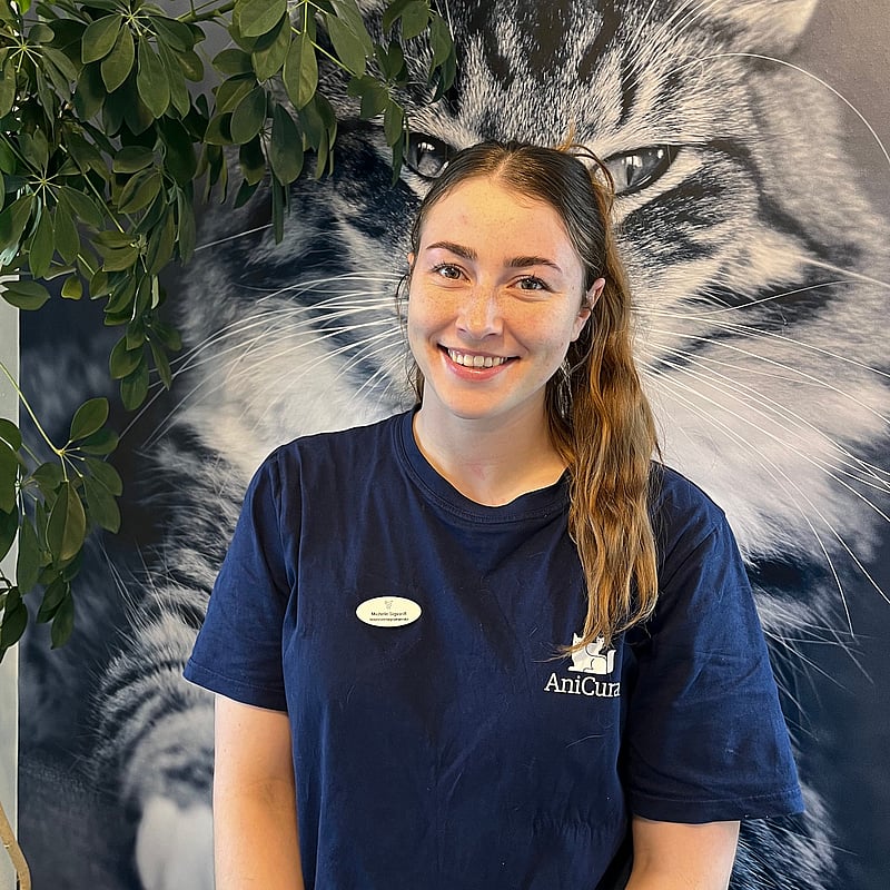 Foto af Michelle, Veterinærsygeplejerske