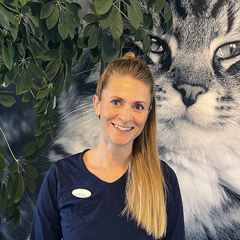 Foto af Stine, Fagveterinærsygeplejerske